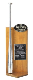 1992 Darren Daulton Louisvile Slugger Silver Slugger Award  (Daulton LOA)